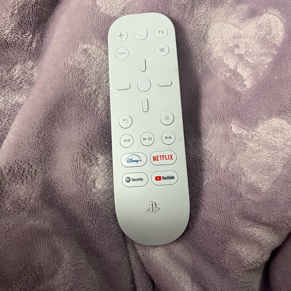 Sony PlayStation White Media Remote